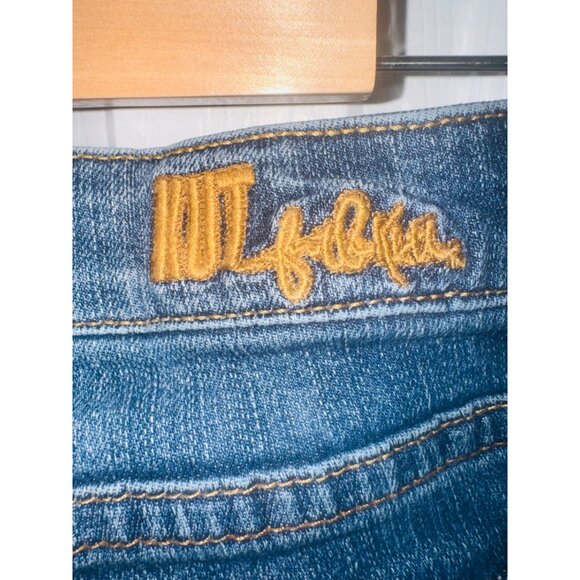 Kut From The Kloth Felicia Baby Bootcut Stretch Jeans Size 8 Denim Blue Casual - Picture 6 of 7